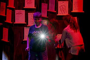 Children's theatre group «Lern mit» in «Alles oder Nichts»